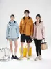 2026 nuevo estilo popular chaqueta polar tres en uno a prueba de viento e impermeable para exteriores para hombres y mujeres, adecuada para otoño e invierno, e ideal para senderismo