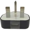 Cargador de teléfono móvil 5v1a Hong Kong enchufe estándar británico triangular estándar británico cabezal de carga de tres clavijas británico interfaz USB único soporte