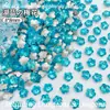 Joyería para Uñas con Forma de Flor de Ciruelo de 8 mm, Punta Diamantada Super Brillante, Diamante Especial para Uñas, Joyería de Cristal para Uñas, Material para Uñas Portátil, Venta al por Mayor