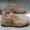 Zapatos de Hombre Otoño 2026 Nuevo Estilo Transpirables Ligeros de Suela Gruesa Negros Zapatos de Trabajo Ligeros Zapatos Deportivos para Exteriores Zapatos de Trabajo