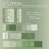 Papel Material Mu Ran, Serie de Papel de Colores Suaves, Tema Vintage Material para Decoración de Fondo y Collage, 20 hojas en 4 diseños