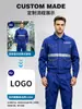 Ropa de Trabajo Reflectante Poliéster-Algodón para Jardinería Primavera/Otoño Hombres Sitio de Construcción Trabajadores de Saneamiento Conjunto de Ropa de Protección Laboral Personalizado