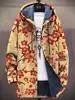 Chaqueta de Invierno con Estampado Digital 3D de Marca Independiente 2025 Cárdigan Estampado Sudadera con Capucha para Hombre Forro de Felpa Engrosado Abrigo de Algodón Juvenil