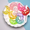 Resina Transfronteriza Lentejuela Luna Hecho a Mano DIY Accesorios Venta al por Mayor Cuerda para el Cabello Pasador Funda para Teléfono Móvil Accesorios DIY