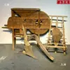 Cultura Agrícola Objetos Antiguos Adornos Decorativos Nostalgia Folclórica Herramientas Agrícolas Viejas Rastrillo de Madera Arado de Madera Casa de Campo Utilería de Película