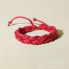Pulsera Transfronteriza de Amazon Nueva Tejida a Mano Simple Tejida de Algodón y Lino para Pareja Nuevo Estilo Chino Pulsera de Regalo para Mejor Amigo
