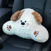 Cojín de Asiento de Coche Lindo de Invierno Cojín para Silla Soporte Lumbar Cojín para Respaldo Cojín de Asiento de Felpa Integrado Almohada para Coche Cojín de Asiento