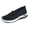 Dropshipping Transfronterizo de Zapatos de Mujer de Talla Grande, Zapatos de Malla Transpirables y Cómodos al por Mayor, Zapatos de Malla Casuales y Versátiles para Madres de Mediana Edad y Mayores