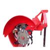 Máquina excavadora de zanjas de borde exterior de invernadero de plástico máquina excavadora de zanjas trasera de tractor máquina excavadora y abonadora de zanjas para cebolleta y jengibre