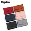 Mini Cartera de Piel Genuina Texturizada Patrón Lichi Más Bolsa para Tarjetas Cartera Suave Cartera para Monedas Portatarjetas Bolsa para Monedas