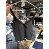 Estilo BM encaje estilo americano cuello en V ajuste ceñido chaleco interior para mujer bm corto ajuste ceñido puro sexy moderno top de tirantes