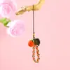 Pulsera Tejida de Cuerda de Cinco Colores del Festival del Bote del Dragón con Nudo de Flor de Durazno, Pulsera Semi-Terminada Hecha a Mano DIY para Niños, Venta al por Mayor de Regalos