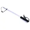 Gancho telescópico de aleación de aluminio controlador de peces pinza para peces báscula de cinturón multifuncional con regla para controlar objetos grandes pinza para peces captura de peces