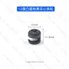 Conector Tres en Uno para Muebles, Especial para 12 Tableros, Hebilla de Bloqueo Alta de 9.5, Rueda Excéntrica, Varilla de Instalación Rápida para Armario