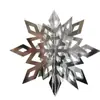 Suministros Decorativos de Copo de Nieve Tridimensional Papel Copo de Nieve 3D Juego de Seis Piezas Colgante Centro Comercial Escaparate Colgante