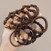 Gomas para el pelo de niños, nuevo estilo 2026, con diseño de lazo, bandas elásticas para el pelo para niñas, suaves con el pelo, alta elasticidad, círculos para coleta, accesorios para el pelo