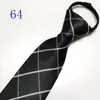 Corbata de Hombre Cremallera Novio Boda Roja 8cm Vestido Negocio Nudo Negro Libre Perezoso Fácil de Tirar Azul Corbata