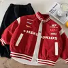 Chaqueta de Invierno para Niños Bangcheng 2026 Nueva Tendencia Infantil Elegante Acolchada Estilo Béisbol Ropa Infantil Zhirui Huzhou Venta al por Mayor