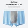 Ropa Interior Bóxer de Seda de Hielo para Hombre de Cadena de Suministro en Vivo Bóxer Bóxer Bóxer Bóxer Suelto Transpirable a la Moda Verano Talla Grande Graphene Archivo Interno