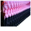 Esponja ignífuga insonorizante para ventas, algodón absorbente de sonido de pico de onda, esponja absorbente de sonido piramidal, esponja de densidad media y baja