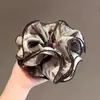 Goma de pelo estilo perezoso, Accesorio de pelo coreano extragrande, Goma de pelo de alta gama para niñas, Cuerda para el pelo, Banda elástica para el pelo, Accesorio para el pelo