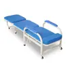 Silla-cama plegable portátil multifuncional para una persona para uso doméstico, adecuada para siestas y descanso