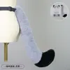 Faixa de Cabelo Lolita de Pelúcia Feita à Mão com Orelhas de Gato Acessórios de Cabelo Kc Headwear de Orelhas de Animal Grampo de Cabelo de Orelha de Raposa