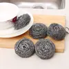 Esfera de Alambre de Acero Inoxidable para Lavar Platos Bola Limpiadora Suministros de Limpieza de Cocina Cepillo Removedor de Manchas de Acero Inoxidable Cepillo para Ollas