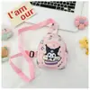 Bolsas de Pecho Transfronterizas para Niños y Niñas, Bolsos Cruzados de Hombro de Dibujos Animados Lindos, Accesorios Versátiles Casuales, Carteras Pequeñas para Monedas al por Mayor