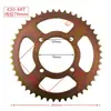 Piñón Trasero para Motocicleta Todoterreno ATV 420-37T43T48T Piñón Plato Plato 25 Plato