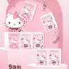Lenço de Papel Colorido Sólido Sanrio, Papel de Lenço Impresso Kuromi, Textura Macia como Nuvem de Três Camadas, Pacote Pequeno, Licenciado Oficialmente, Portátil