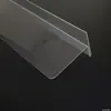 Divisor de Produto de Prateleira de Plástico para Supermercado em Forma de T Espessado Placa de PVC Barreira de Separação de Mercadorias de Loja de Conveniência Placa de Isolamento Lateral