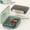 Mini Porta-Comprimidos Pequeno Portátil com 3 Compartimentos, Caixa de Comprimidos de Plástico para Manhã, Tarde e Noite, Porta-Comprimidos para Convalescentes, Caixa de Cápsulas para Um Dia