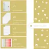 Cuaderno de Hojas Sueltas A6 al por Mayor Transfronterizo, Planificador Desmontable, Cuaderno de Hojas Sueltas Creativo de PVC, Planificador de Presupuesto en Efectivo Financiero