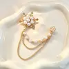 Broche Elegante de Borboleta de Alta Qualidade Dongdaemun Pin Feminino de Alta Qualidade 2024 Nova Moda Acessórios de Corsage de Design Nicho