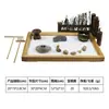 Venta al por mayor de fábrica mesa de arena para micro paisajismo artesanías de decoración Zen chino decoración de escritorio para el hogar y la oficina sala de estar