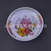 Louça de Melamina Imitação de Porcelana Prato de Peixe Prato de Jantar Prato Redondo de Melamina Prato de Frutas 7 polegadas 8 polegadas Decalque Branco Prato Fundo