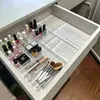 Organizadores y Separadores de Acrílico para Organización por Zonas, Separadores de Acrílico para Cosméticos del Hogar, Separadores de Acrílico para Cajones