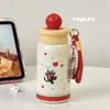 Taza Térmica Nueva 2025 para Niñas Linda Portátil Taza de Agua de Aspecto Elegante Acero Inoxidable 316 Taza para Estudiantes
