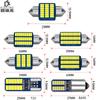 Transfronterizo dedicado a resaltar lámpara LED para coche de doble punta lámpara de lectura superior BA9S T10 3014 21SMD 31mm