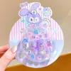 Nuevas Pegatinas para Uñas de Dibujos Animados de Kuromi para Bebés, Linda Decoración de Uñas Impermeable para Niñas Pequeñas, Pegatinas para Uñas para Niñas