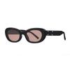 Gafas de sol ojo de gato para mujer populares en internet 2024 nuevas gafas de sol para hombre polarizadas anti-ultravioleta adelgazantes para cara grande sentido de alto nivel