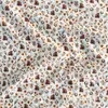 Tela estampada de algodón, 40 piezas, venta al por mayor, estilo coreano, tela con estampado floral pequeño, pantalones a prueba de mosquitos, ropa para niños, hogar de mujer, popelina