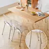 Silla de comedor de concha en forma de abanico artística, asiento de negociación comercial para casas de huéspedes, silla de comedor de estilo minimalista para estudio y balcón de lujo ligero con respaldo