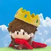 Ropa de Bebé Rey Capibara Modelo Nuevo 13 Muñeca Conjunto de Tres Piezas 10 Muñeca de Algodón Babero Lindo Accesorios Autoparodia Príncipe