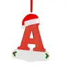 Decoraciones navideñas creativas transfronterizas con 26 adornos de letras, decoraciones navideñas y de Año Nuevo para el hogar