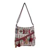 Bolsa feminina estilo étnico 2026 nova moda franja simples novo estilo chinês bolsa de ombro bolsa transversal retrô