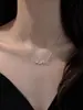 Collar de Bambú Fangxing de Plata de Ley S925 para Mujer Diseño de Nicho Cadena para Clavícula de Alta Calidad Moda de Entrada Lujo Estilo Nacional Cadena para Clavícula