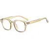 Gafas Cuadradas Estilo Hyuna Anti Luz Azul Sin Receta 2022 Nueva Moda Tendencia Unisex Celebridad de Internet Gafas para Fotografía Callejera