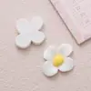 Flor nueva grande de pétalos abiertos accesorios de resina DIY pegamento cremoso funda de teléfono móvil pinza para el pelo pinza para el pelo material de belleza